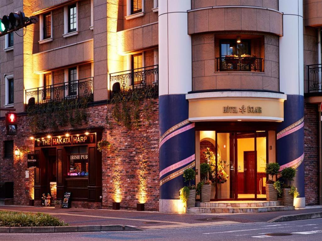 Hotel Eclair Hakata Fukuoka  Buitenkant foto